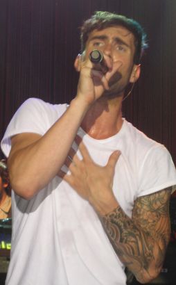 Adam Levine Arm Tattoo Pics